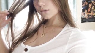 Oreob4by (Alex) OnlyFans Leaks Brunette makes solo porn 76