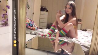 Oreob4by (Alex) OnlyFans Leaks Brunette makes solo porn 39