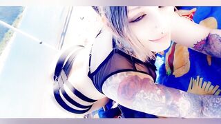 Tattooed Waifu (undersiegexo) OnlyFans Leaks siegexxx Natural Tiddies 33
