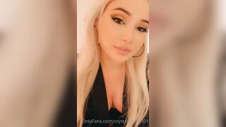 Crystal Storm (crystalstorm101) OnlyFans Leaks crystalboygirl1011 Horny Blondie 115