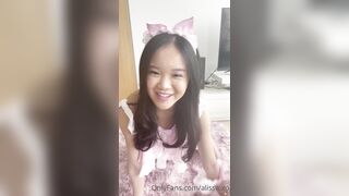 Alissa Yu (alissa.xo) OnlyFans Leaks 21 yo Skinny Fun-sized Asian Baby Girl 78