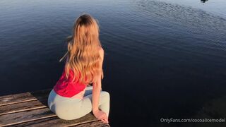 Cocoalicemodel (Coco Alice) OnlyFans Leaks Australian Blonde 19 yr old nudist 272