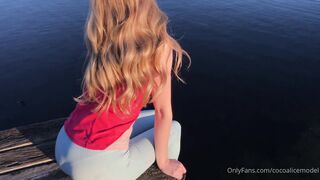 Cocoalicemodel (Coco Alice) OnlyFans Leaks Australian Blonde 19 yr old nudist 273