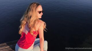 Cocoalicemodel (Coco Alice) OnlyFans Leaks Australian Blonde 19 yr old nudist 273