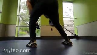 AReallyWeakGuy Six Abs Strong Black guy Onlyfans Leaked Porn Video 34