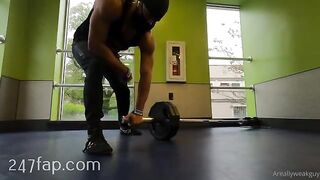 AReallyWeakGuy Six Abs Strong Black guy Onlyfans Leaked Porn Video 34