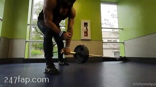 AReallyWeakGuy Six Abs Strong Black guy Onlyfans Leaked Porn Video 34