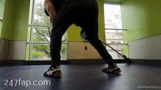 AReallyWeakGuy Six Abs Strong Black guy Onlyfans Leaked Porn Video 34