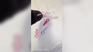 Aloe4ThatBurn transparent dildo her vagina and have dirty sex 1-on-1 with her boyfriend