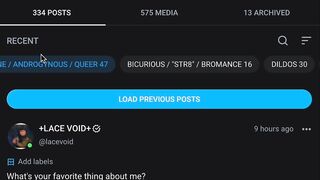 Lacevoid OnlyFans Leaks - OF has labels now!  So I just spend the last several hours categorizing all of my major posts! _If y
