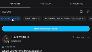 Lacevoid OnlyFans Leaks - OF has labels now!  So I just spend the last several hours categorizing all of my major posts! _If y