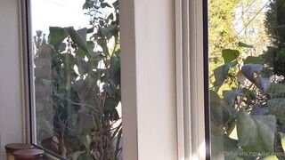 Lacevoid OnlyFans Leaks - I fucking love stroking my fat cock on the porch. I hope my neighbors appreciate it as much as you s_0001