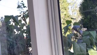 Lacevoid OnlyFans Leaks - I fucking love stroking my fat cock on the porch. I hope my neighbors appreciate it as much as you s_0001