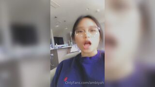 Ambiyah OnlyFans Leaks 20 yo mid-szied chubby thai girl 282