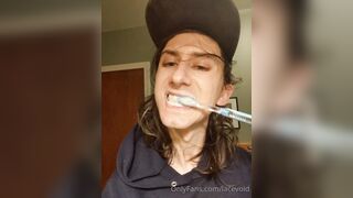 Lacevoid OnlyFans Leaks - How cute am I when I'm brushing my teeth_ 