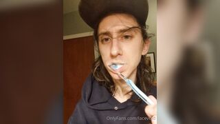 Lacevoid OnlyFans Leaks - How cute am I when I'm brushing my teeth_ 