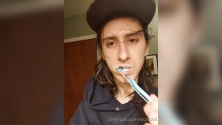 Lacevoid OnlyFans Leaks - How cute am I when I'm brushing my teeth_ 