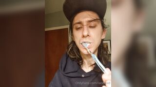 Lacevoid OnlyFans Leaks - How cute am I when I'm brushing my teeth_ 