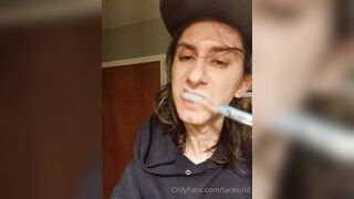 Lacevoid OnlyFans Leaks - How cute am I when I'm brushing my teeth_ 