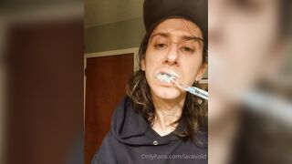 Lacevoid OnlyFans Leaks - How cute am I when I'm brushing my teeth_ 