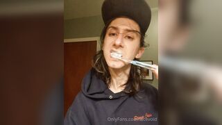 Lacevoid OnlyFans Leaks - How cute am I when I'm brushing my teeth_ 