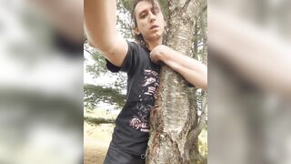 Lacevoid OnlyFans Leaks - Stole an idea back from @nbtwink .  Got way way way too horny while camping and couldn't control mys