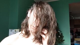 Lacevoid OnlyFans Leaks - My hair is so long and my boii titties are so soft.Feeling like I should go full blonde again soon_A