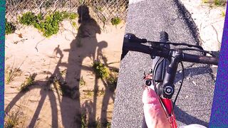 Lacevoid OnlyFans Leaks - I rode my bike to the beach but no one was around... 0_)