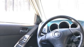 Lacevoid OnlyFans Leaks - Deadly girth in the car 