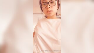Ambiyah OnlyFans Leaks 20 yo mid-szied chubby thai girl 275