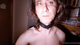 Lacevoid OnlyFans Leaks - On Christmas Eve I came all over my own face and in my mouth.  YUMMY!! Kind of a sloppy recording an