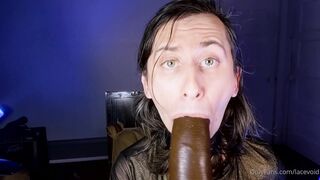 Lacevoid OnlyFans Leaks - OF Exclusive Video! Did someone say HUGE DILDO BLOWJOB PARTY__ 