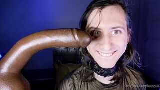 Lacevoid OnlyFans Leaks - OF Exclusive Video! Did someone say HUGE DILDO BLOWJOB PARTY__ 