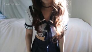 Funsizedasian (Ari) OnlyFans Fun sized engineer girl becomes waifu by dark 7