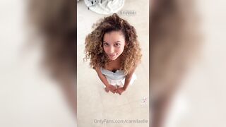 Camilaelle OnlyFans Leaks Latina Curled Hair Lady 472