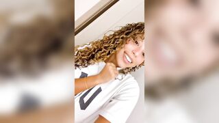 Camilaelle OnlyFans Leaks Latina Curled Hair Lady 356