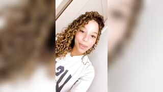 Camilaelle OnlyFans Leaks Latina Curled Hair Lady 356