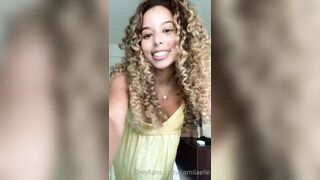 Camilaelle OnlyFans Leaks Latina Curled Hair Lady 196