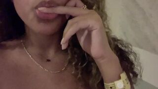 Camilaelle OnlyFans Leaks Latina Curled Hair Lady 116