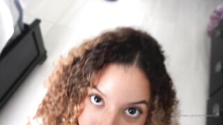 Camilaelle OnlyFans Leaks Latina Curled Hair Lady 6