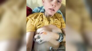 Lostpizzaslicez (Kay) OnlyFans Suicide Girl is a Cat Mom and a Psych Major 174