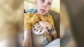 Lostpizzaslicez (Kay) OnlyFans Suicide Girl is a Cat Mom and a Psych Major 174