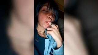 Lostpizzaslicez (Kay) OnlyFans Suicide Girl is a Cat Mom and a Psych Major 149