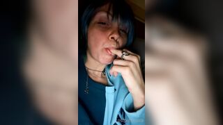 Lostpizzaslicez (Kay) OnlyFans Suicide Girl is a Cat Mom and a Psych Major 149