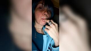 Lostpizzaslicez (Kay) OnlyFans Suicide Girl is a Cat Mom and a Psych Major 149