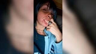 Lostpizzaslicez (Kay) OnlyFans Suicide Girl is a Cat Mom and a Psych Major 149