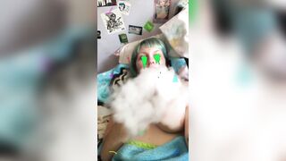 Lostpizzaslicez (Kay) OnlyFans Suicide Girl is a Cat Mom and a Psych Major 194