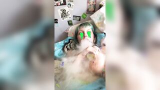 Lostpizzaslicez (Kay) OnlyFans Suicide Girl is a Cat Mom and a Psych Major 194