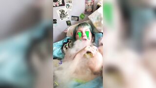 Lostpizzaslicez (Kay) OnlyFans Suicide Girl is a Cat Mom and a Psych Major 194