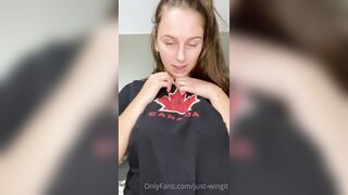 Just-wingit (Hailey aka Wing) OnlyFans Leaks College Student Exploring her Sexuality 207